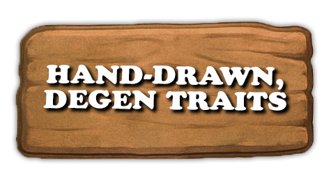 Hand drawn traits